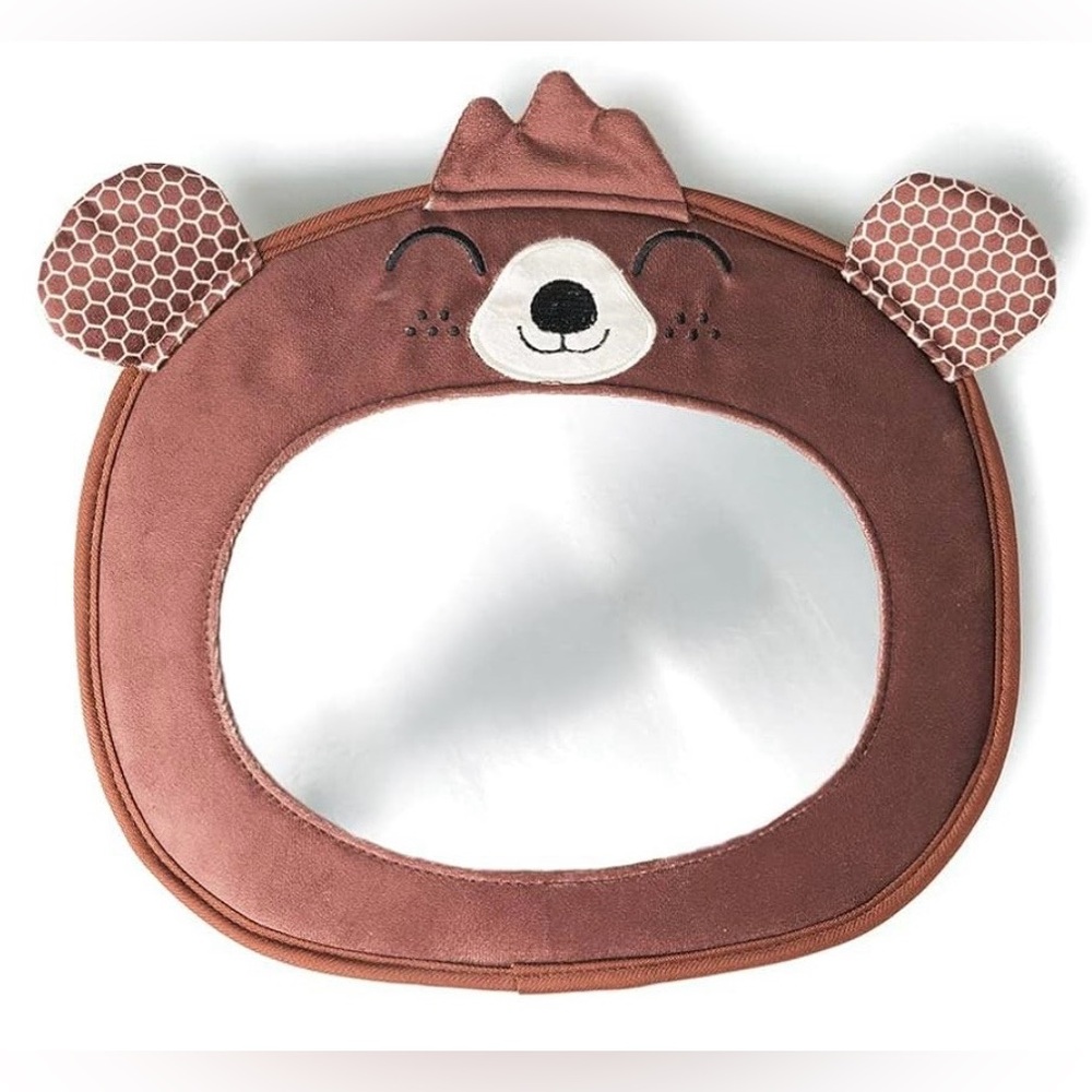 Diono Easy View Bear Character Baby Car Mirror NWT